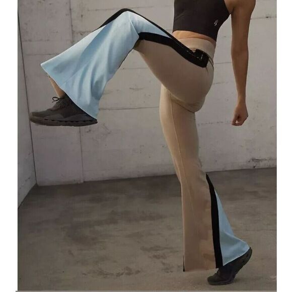 FP Movement OB1896921 Women's Sz S Hot Shot Kick Flare Colorblock Pants - Picture 11 of 12